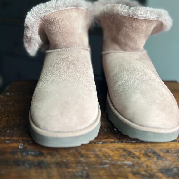 UGG Bailey Mariko Geaode Lilac Women's Boots Size 10 - Picture 4 of 8